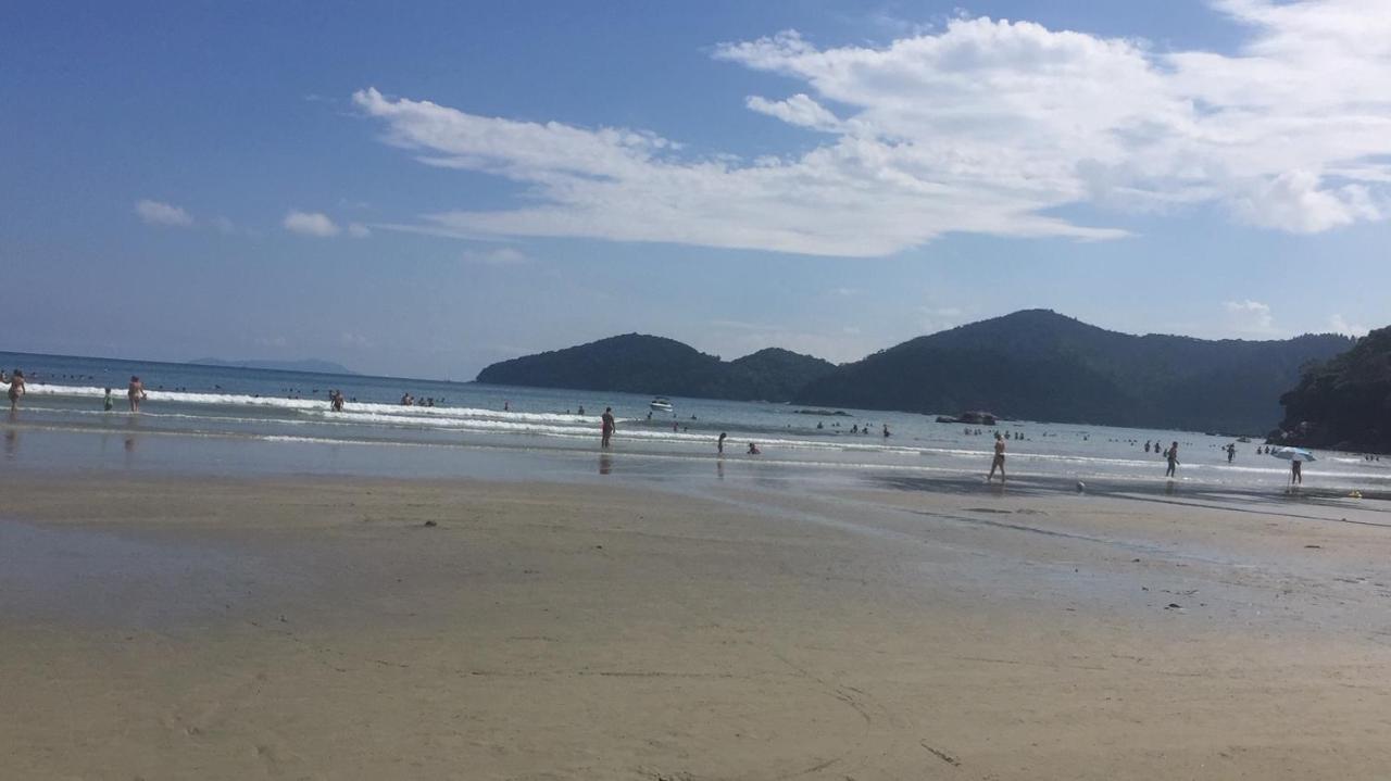 Confortavel Apto.Com Piscina Para 8 Pessoas-Ubatuba-Enseada Εξωτερικό φωτογραφία